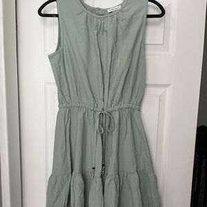 Calvin Klein Sage Green Midi Dress